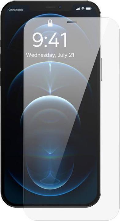 Image du produit Baseus Verre trempé HD Schott avec filtre anti-poussière pour iPhone 12 Pro Max (1 pièce(s), Apple iPhone 12 Pro Max)