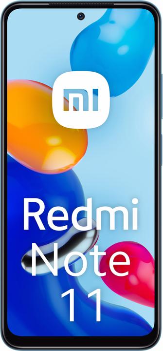 Image du produit Xiaomi Redmi Note 11 (128 Go, Bleu Étoile, 6.43", Double SIM + SD, 50 Mpx, 4G)