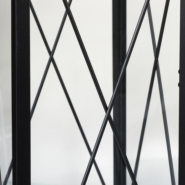 Actual product image Relaxdays 3pcs lantern set (20 x 20 x 49.5 cm, 3 x)
