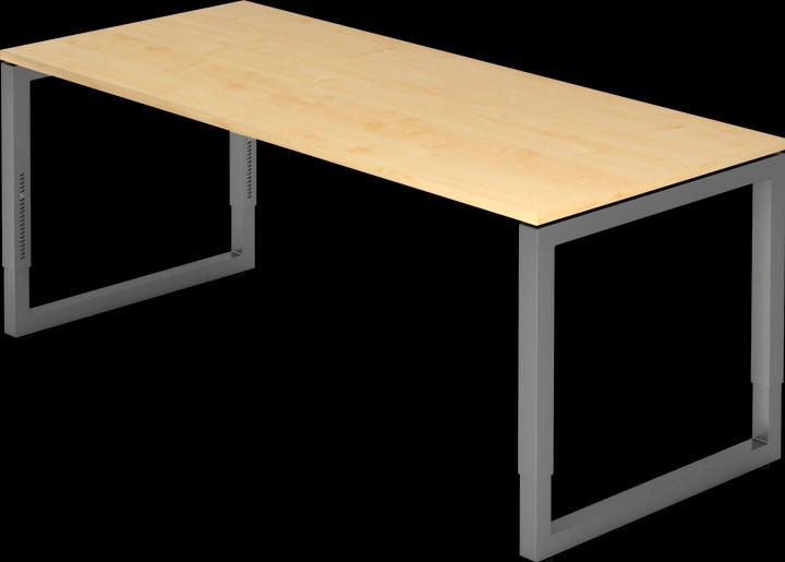 Image du produit MC Bureau MyTable R avec cadre graphite (1800 x 800 x 650 mm)