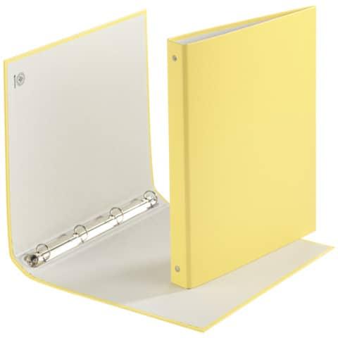 Produktbild Donau Ringbuch 4-Ringe gelb 3,5 cm DIN A4 (A4)