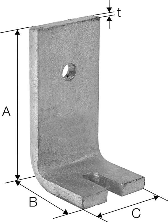 Actual product image Simpson Sst Concrete angle, type P (Angle connector, 1 pcs.)