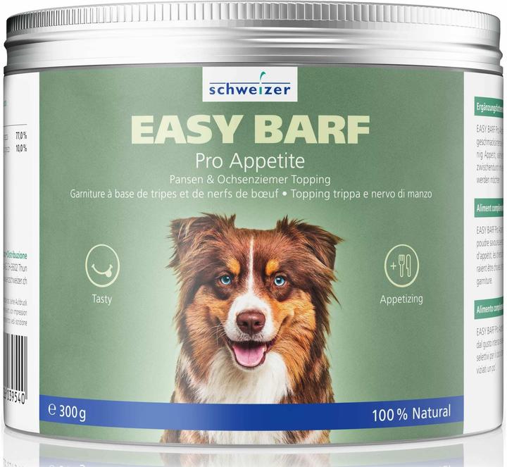 Image du produit Schweizer Supplément alimentaire Easy Barf Pro Garniture d'appétit, 300g (Adulte, 1 pcs, 360 g)