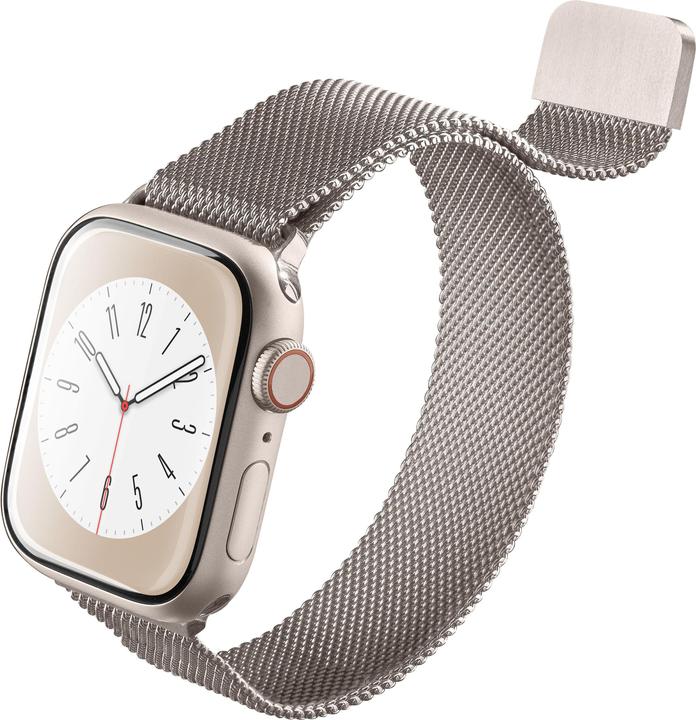 Image du produit Cellularline Steel Band - Apple Watch (41 mm, 38 mm, 40 mm, Acier inoxydable)