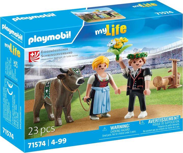 Actual product image Playmobil Award ceremony for wrestling king (71574, Playmobil My Life)