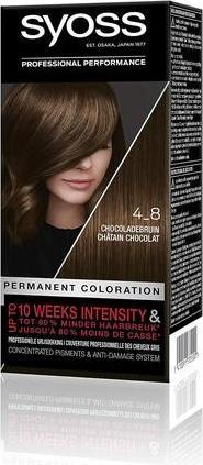 Image du produit Syoss Couleur de base 4-8 Brun chocolat Teinture pour cheveux (4-8 Chocolate Brown)