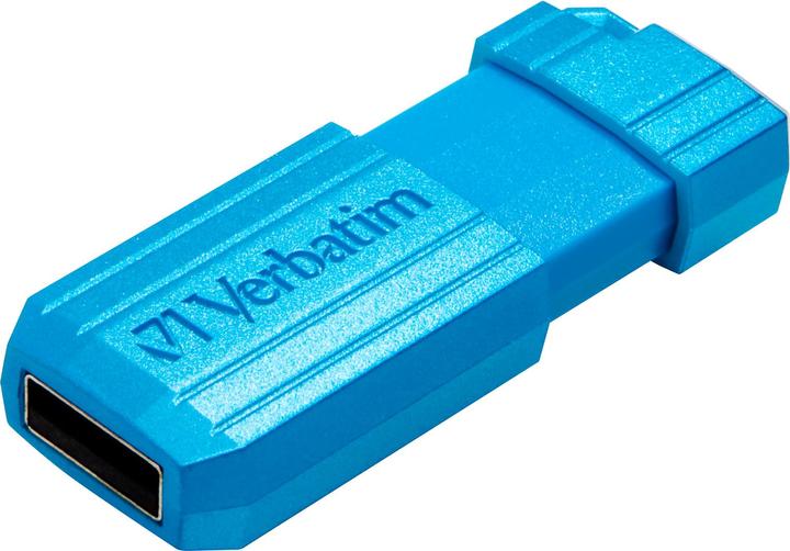 Produktbild Verbatim PINSTRIPE 16GB USB 2.0 BLUE (16 GB, USB-A)