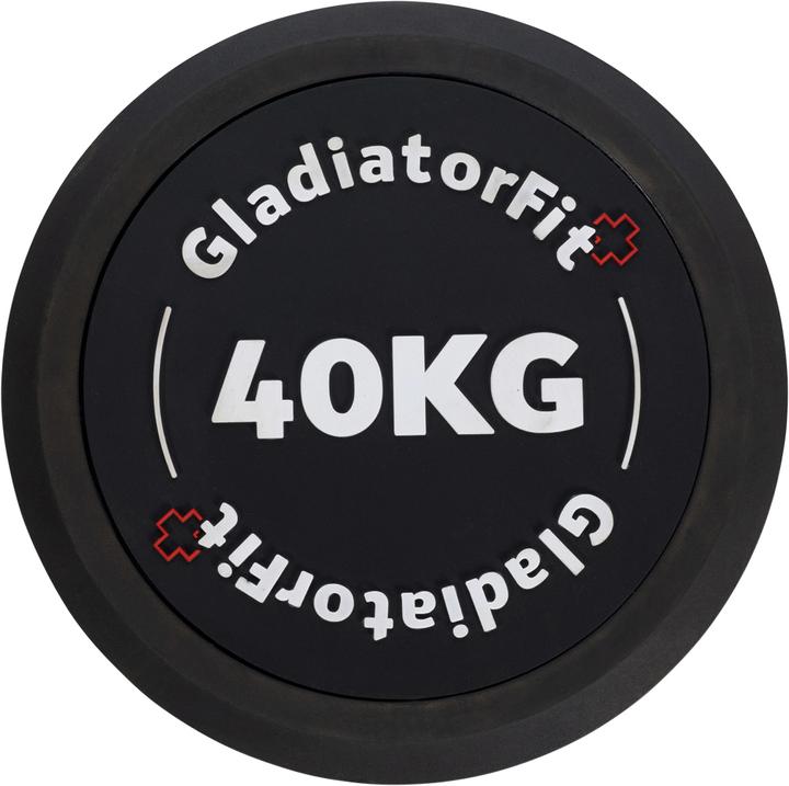Image du produit Gladiatorfit Haltères ronds (1 x 40 kg)