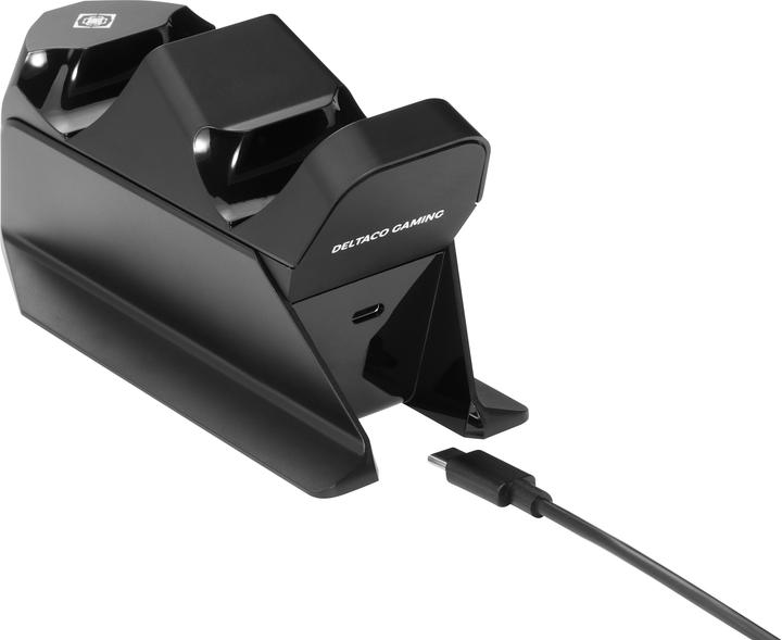 Deltaco Gaming Caricabatterie doppio (PS5)