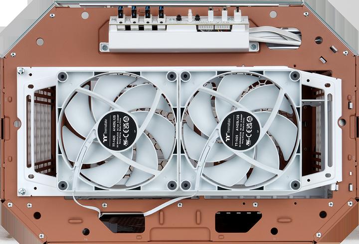 Actual product image Thermaltake The Tower 600 Mocha Mousse