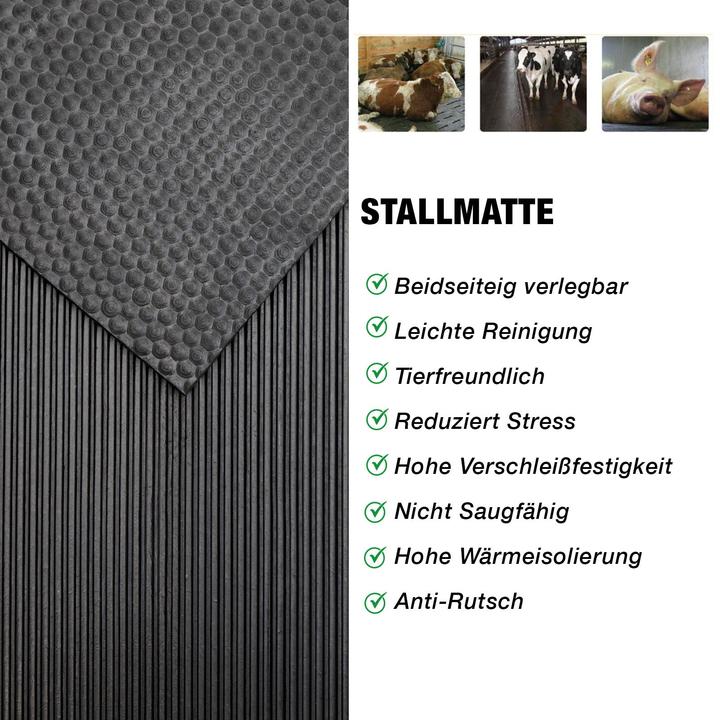 Produktbild ETM Stallmatte aus Gummi (200 x 100 cm)
