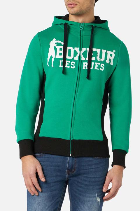 Boxeur des Rues Sweatjacken Hooded Full Zip Sweatshirt (XL)