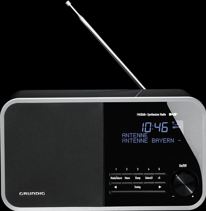 Image du produit Grundig DTR 3000 DAB+ Noir (FM, DAB+ DAB)