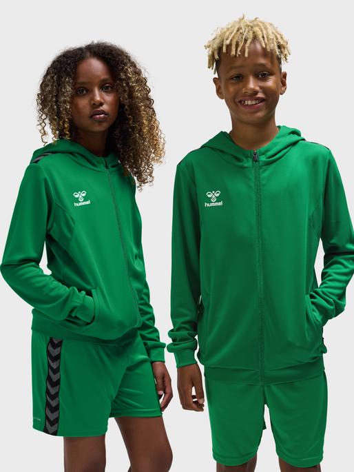 Actual product image hummel Hmlauthentic Pl Zip Hoodie Kids (128)