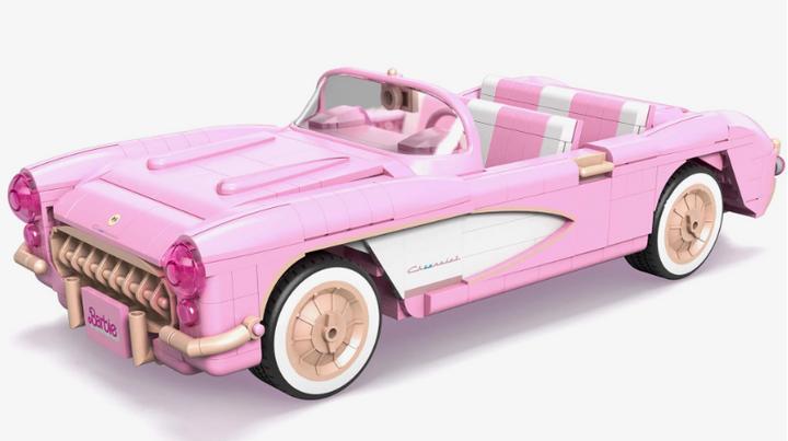 Image du produit Mattel MEGA Barbie The Movie ’56 Corvette Stingray Collector Building Set 1/18