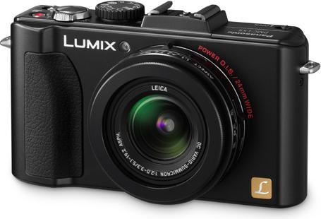Panasonic Lumix LX5, 10MP, zoom 3.8x, vidéo HD, noir