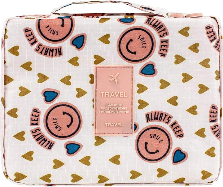 JTI Reise-Kulturbeutel - Always Keep Smile