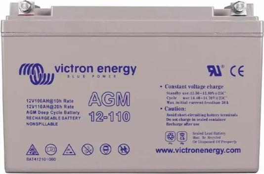Victron Energy 12V/110Ah AGM Batterie M8 (12 V, 110 Ah)