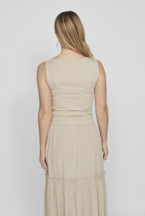 Actual product image Vila Boat-neck top without sleeves (XL)