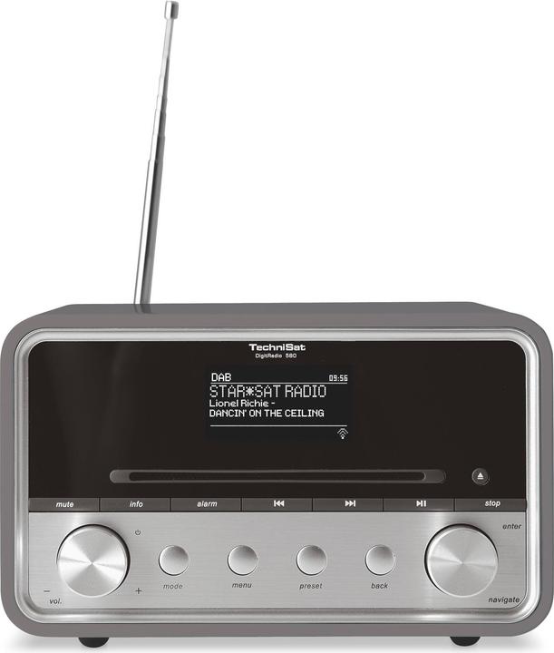 Produktbild TechniSat DigitRadio 580 (FM, Internetradio, DAB+, Bluetooth, WLAN)