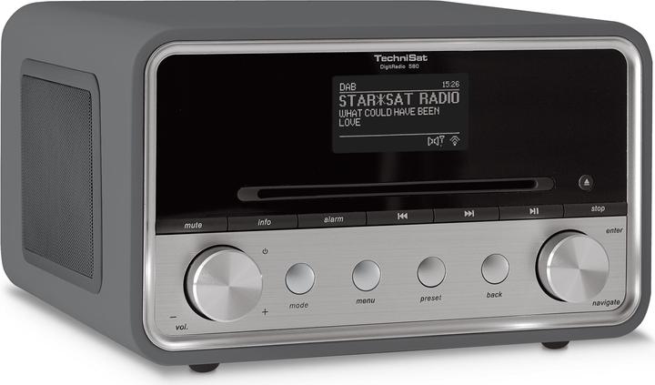 Produktbild TechniSat DigitRadio 580 (FM, Internetradio, DAB+, Bluetooth, WLAN)