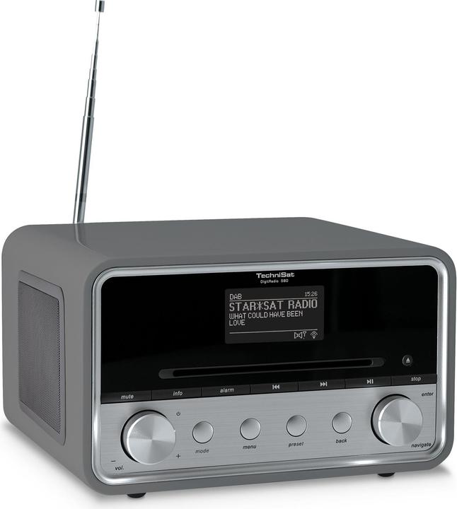 Produktbild TechniSat DigitRadio 580 (FM, Internetradio, DAB+, Bluetooth, WLAN)