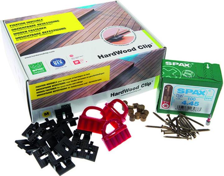Image du produit Werkstarck Clip de terrasse HardWood Clip (185 x, 25 x 25 mm)