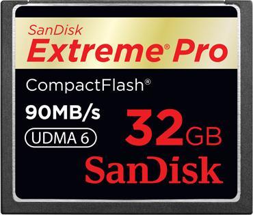 Image du produit SanDisk Extreme Pro Compact Flash (32 Go, CF)