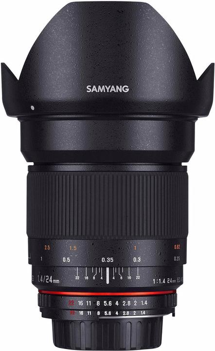 Samyang 24mm f/1.4 ED AS IF UMC - Canon EF (Canon EF, Micro Four Thirds, APS-C / DX, Vollformat)