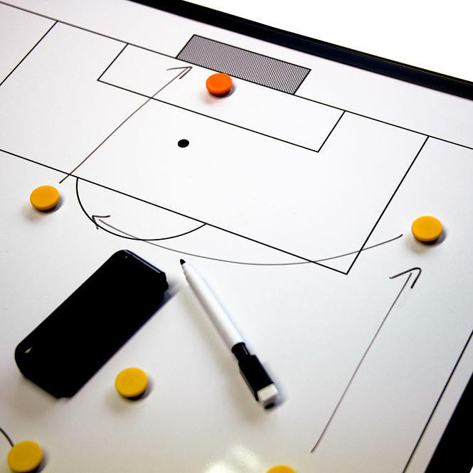 Actual product image Power Shot Magnetic tactics board football