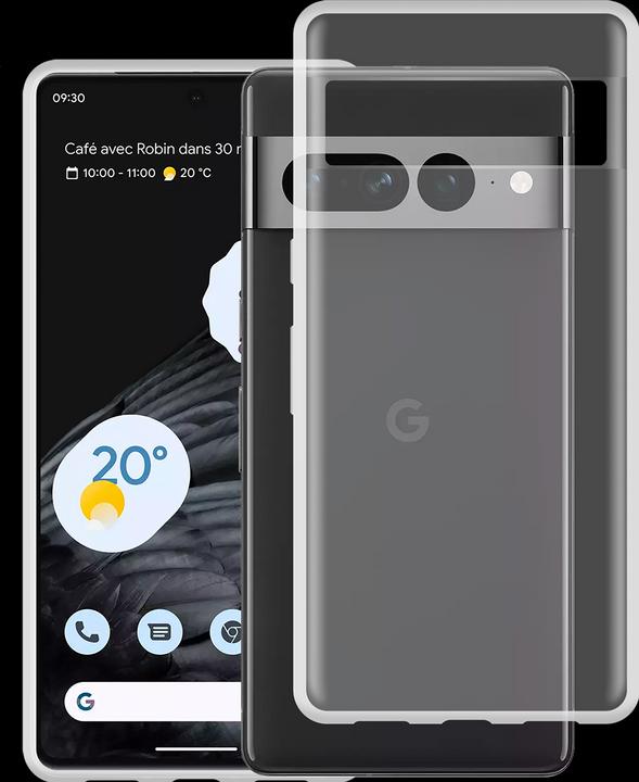 Produktbild Cazy Handykette Hülle Kompatibel mit Google Pixel 7 Pro - Silikon Handyhülle mit Band Necklace Hülle -