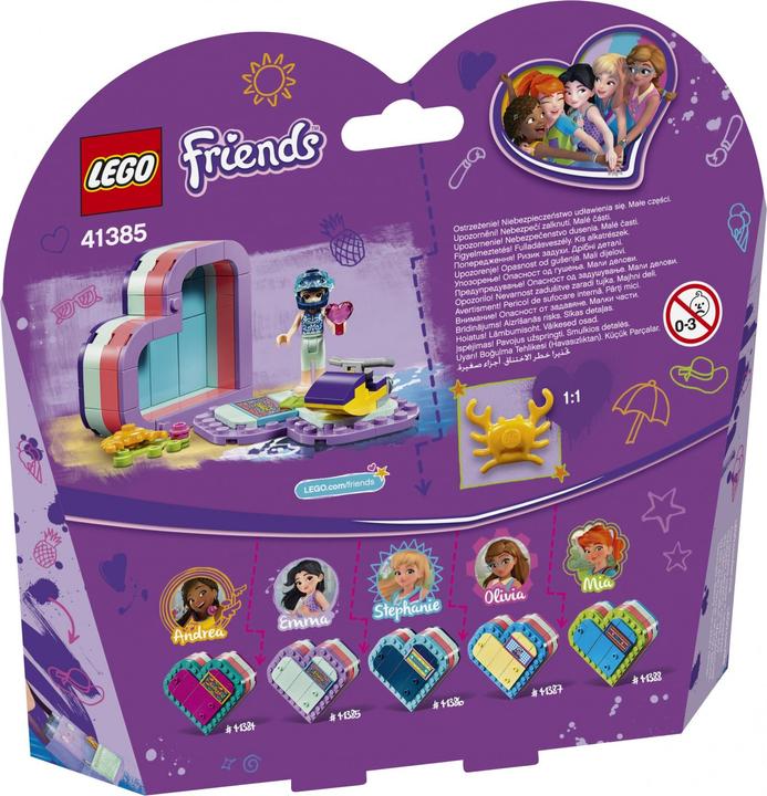 Actual product image LEGO Emma's summer heart box (41385, LEGO Friends)
