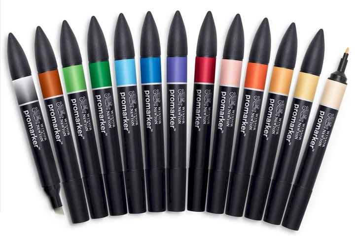 Image du produit Winsor & Newton ProMarker 12+1 manga expansion 1 (12 x)