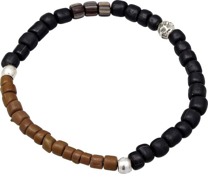 Kuzzoi Kugel, Multi-Color, Organic (23 cm, 925er Sterling Silber, Glas, Kein Schmuckstein, Plastik)