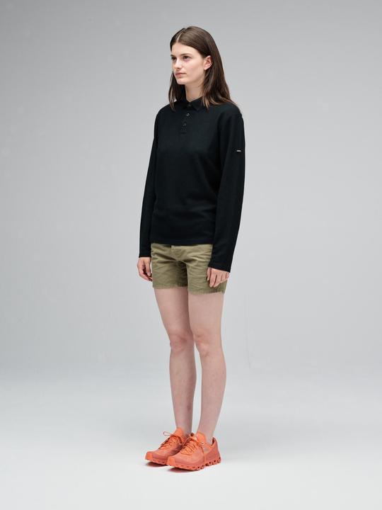 Actual product image Mover Plastic Free Sportswear Long Sleeve Merino Polo (L)