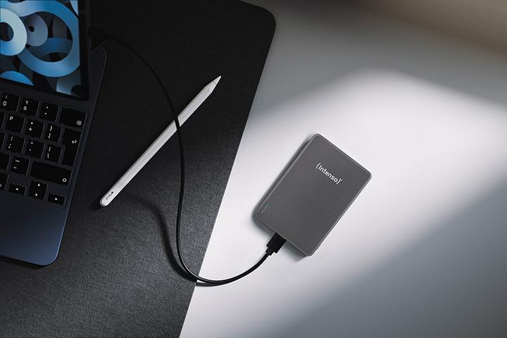 Produktbild Intenso Magn. Wireless Powerbank MW10000 10000 mAh Grey (10000 mAh, 20 W)