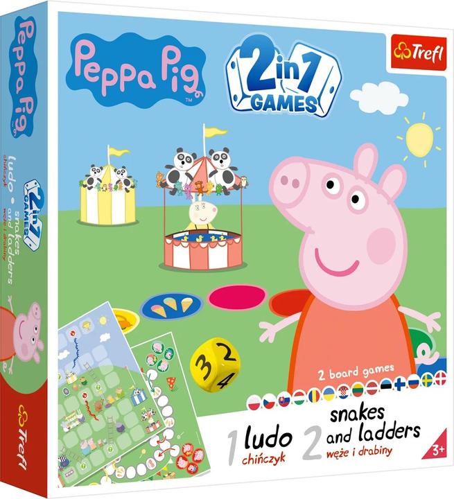 Image du produit Trefl PEPPA PIG Boardgame 2 in 1 "Pig Pepa" (jeu de société) (Chinois)