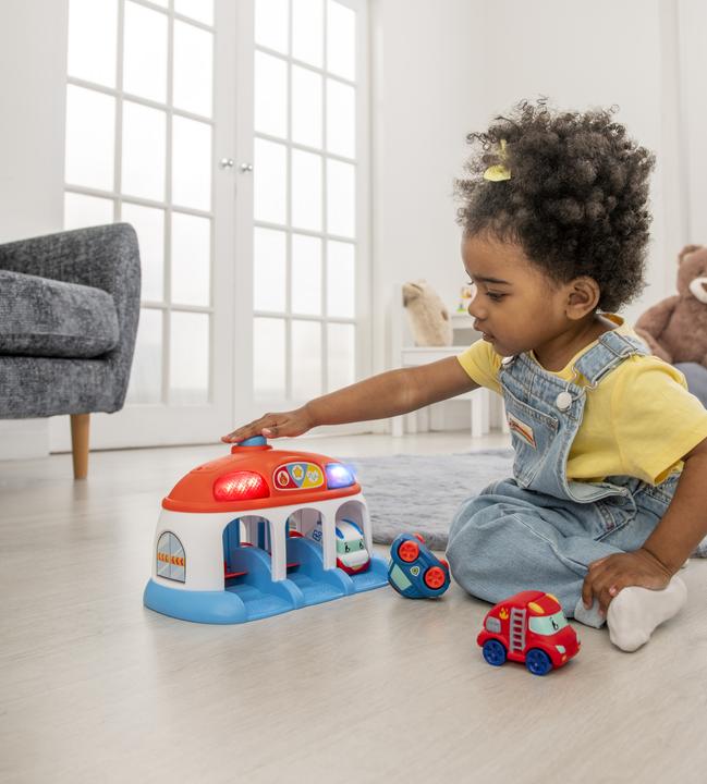 Actual product image Tactic Tiny Teamsterz - Tumblers Launch Garage (1417571)