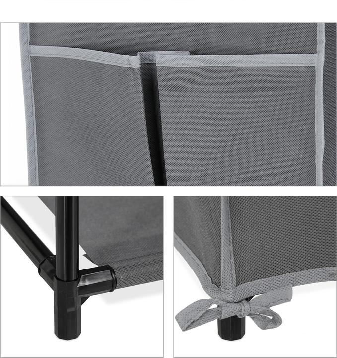 Actual product image Relaxdays Shoe cabinet (86 x 30 x 158 cm)