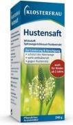 Actual product image Klosterfrau Cough Syrup for Relief and Soothing with Ribwort Herb Fluid Extract 240g (1 Piece)
