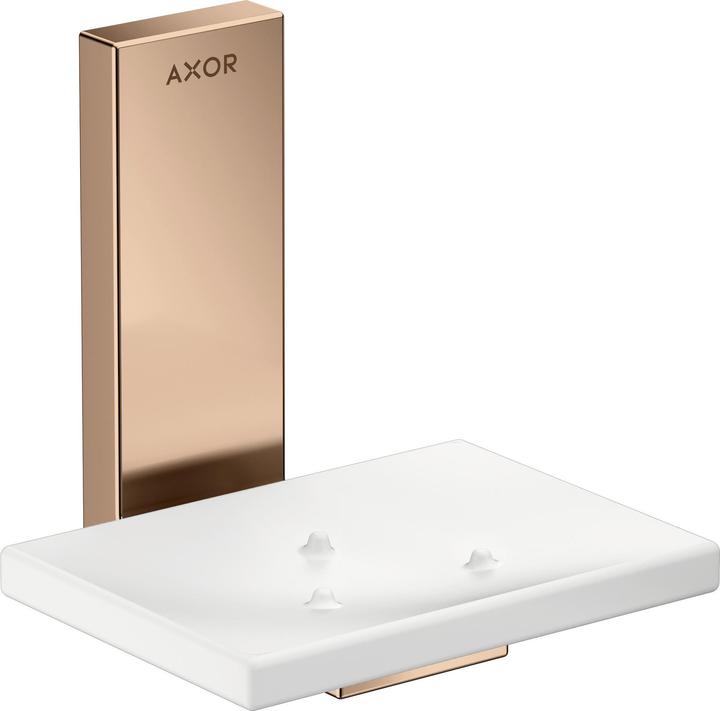 Produktbild hansgrohe AXOR Universal Rectangular Seifenschale, Metall, Ablage Glas, 42605