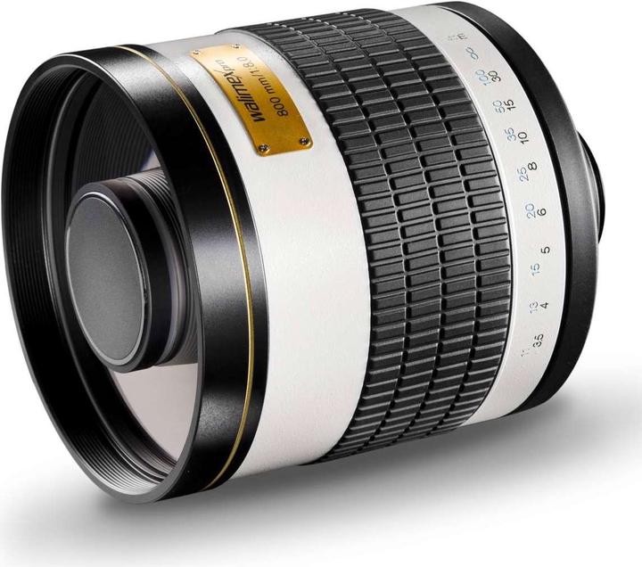 Image du produit Walimex Pro 800/8,0 DSLR Miroir T2 (T2, Micro Four Thirds, APS-C / DX, Plein format)