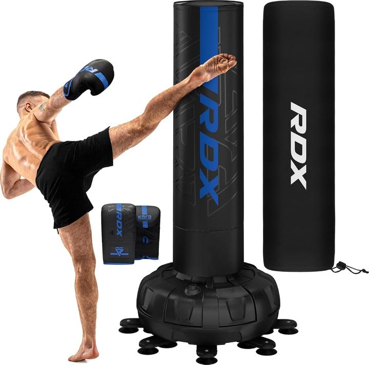 Rdx Free Standing Punch Bag F6 Blue - 6ft (180 cm)