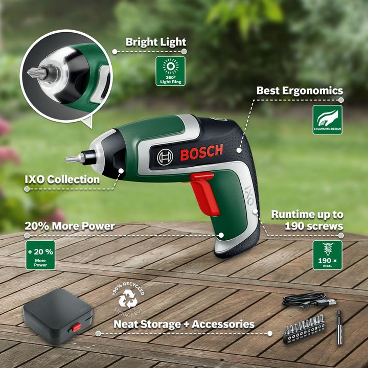 Productafbeelding Bosch Home & Garden IXO 7 (Oplaadbare batterij)