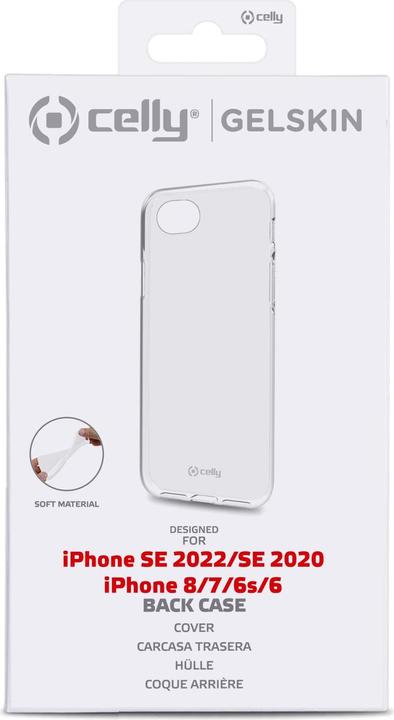 Image du produit Celly Gelskin (Apple iPhone SE (3ème génération), Apple iPhone SE (2ème génération), Apple iPhone 7)