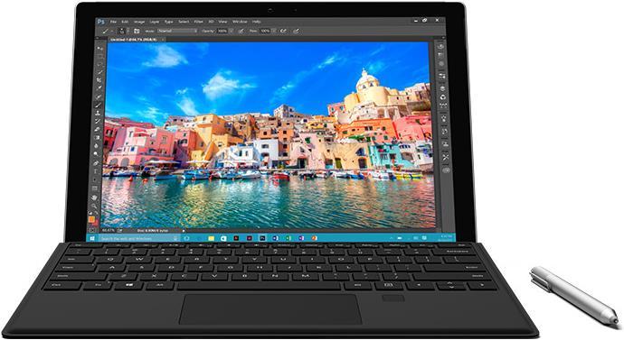 Actual product image Microsoft Type Cover with fingerprint sensor (DE, Docking)