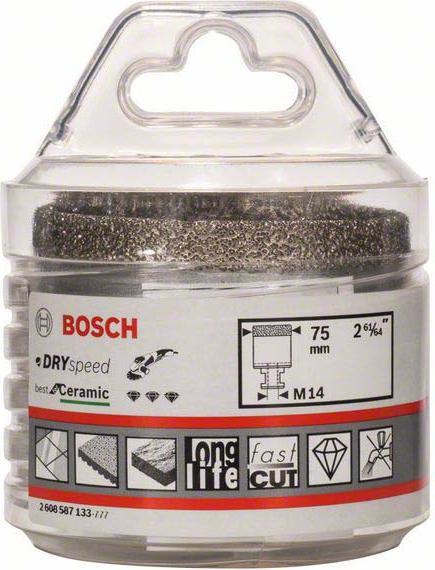 Actual product image Bosch Professional Zubehör PRO Core Cutter dry, 75 x 35 x 22.23 mm (75 mm)