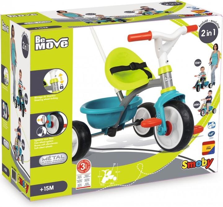 Image du produit Smoby Be Trike bouger - Bleu