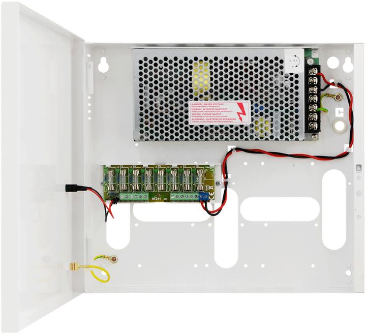 Produktbild Pulsar PSDC08128T - Stromversorgung - Indoor - Weiss - Stahl - CE - 100 W (100 W)
