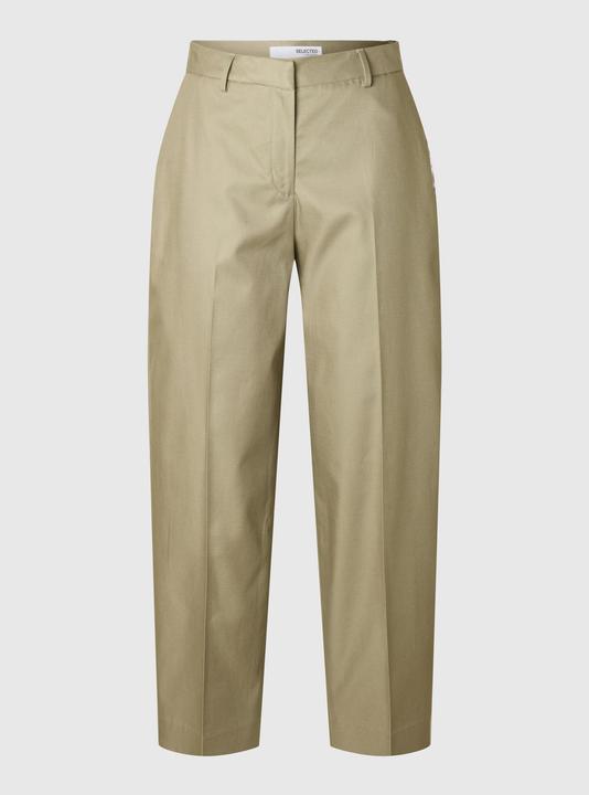 Actual product image Selected Femme Mid Waist Barrel Fit Hosen (36)